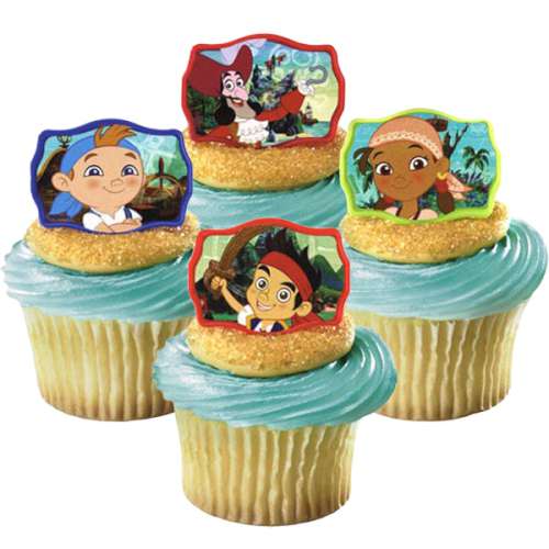 Jake and the Neverland Pirates Cupcake Decorating Rings - Click Image to Close